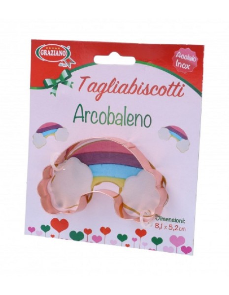 TAGLIABISCOTTI ARCOBALENO 8,1X5,2CM