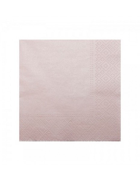 Tovaglioli di carta soft touch 2 veli colore Rosa - Festa e Regali