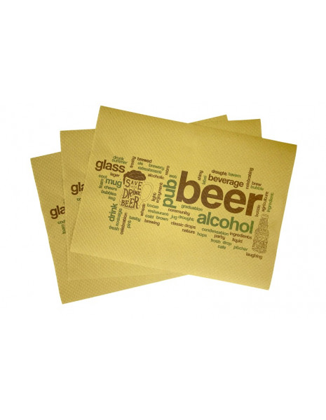 TOVAGLIETTE 30x40 PAGLIA BEER pz.250