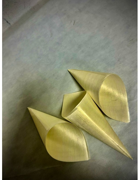 CONO IN LEGNO DI PINO mm140 pz 50