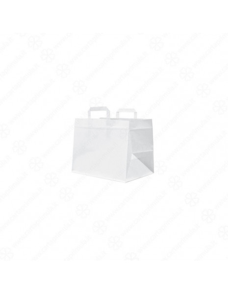 SHOPPER - 32x20x23 - BIANCO PASTICCERIA