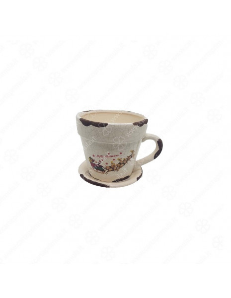 DECORAZIONE NATALIZIA - TAZZA CON...