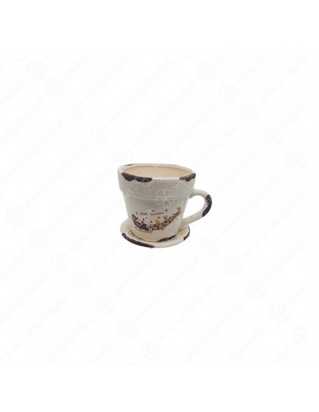 DECORAZIONE NATALIZIA - TAZZA CON...