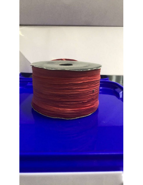 BOBINE RAFFIA M.100 ROSSO