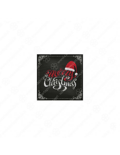 TOVAGLIOLI - MERRY CHRISTMAS - 33x33...
