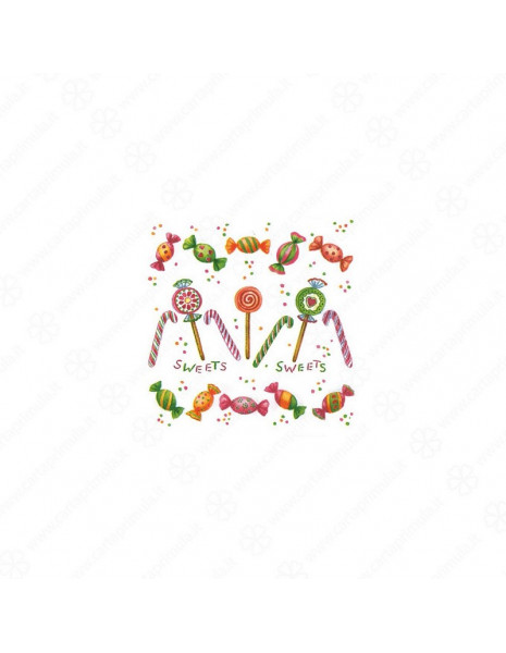 TOVAGLIOLI SWEET - 33x33 cm - 20pz -...