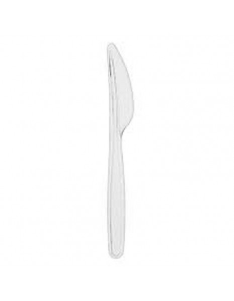 COLTELLO TRASPARENTE ROBUSTO 100pz