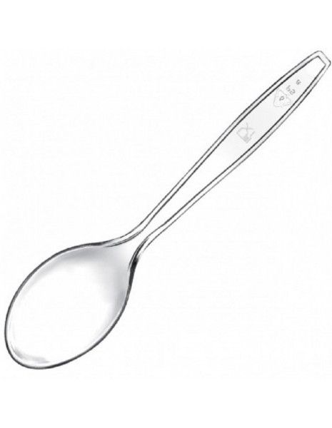 CUCCHIAIO TRASPARENTE ROBUSTO 100pz