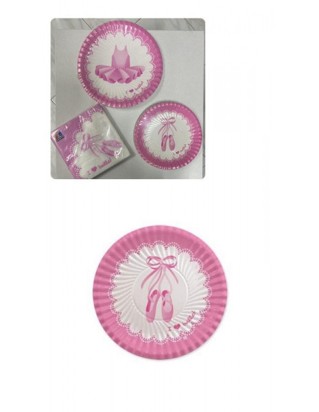 PIATTI I LOVE BALLET - 18 cm - 8pz