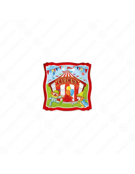 PIATTI CIRCUS - 19 cm - 8pz