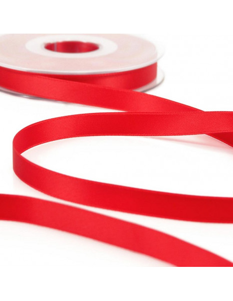 NASTRO DOPPIO RASO MT 50X25MM ROSSO