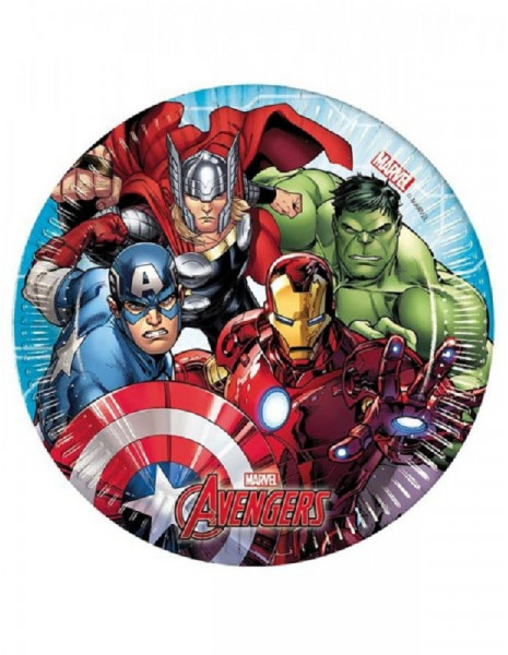 PIATTO AVENGERS MIGHTY CM 20