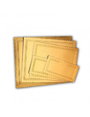 PIATTI ALA ORO RETT. 15x25...