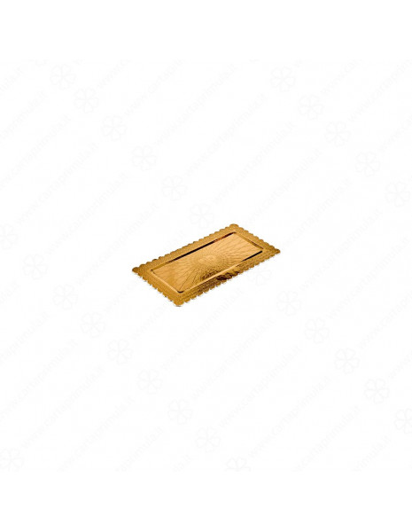 PIATTO ALA - RETTANGOLARE - 15x30 - ORO