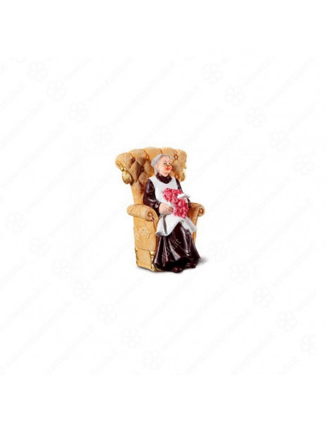 DECORAZIONE - NONNA - 8x5 cm