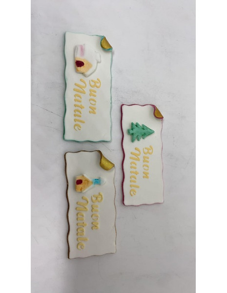 TARGHETTE AUGURI DI ZUCCHERO