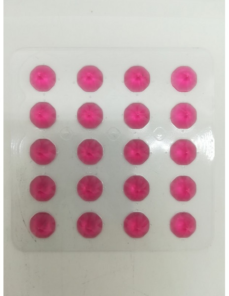 DIAMANTINI IN GELATINA FUXIA 20 pz