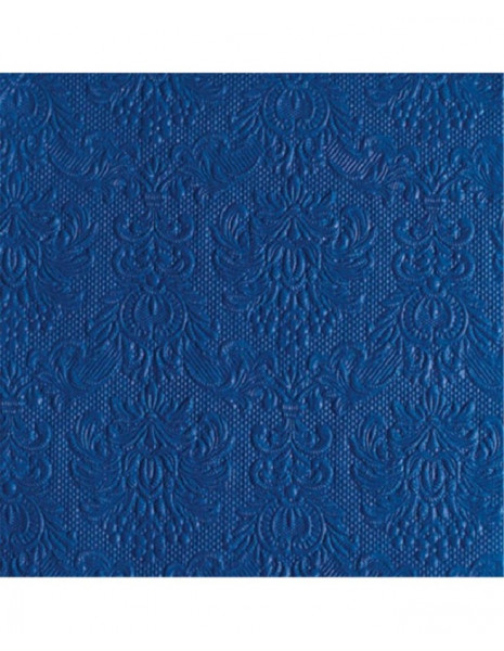 TOVAGLIOLI ELEGANCE BLU - 33x33 cm -