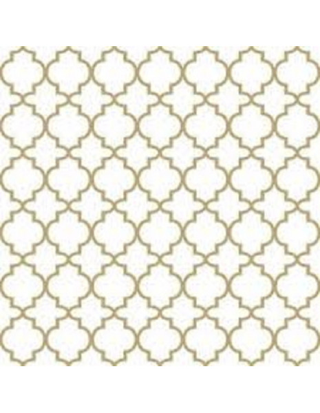 TOVAGLIOLI OGEE GOLD OUTLINE 33x33cm....