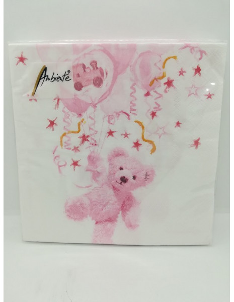 TOVAGLIOLI ELEGANCE TEDDY ROSA