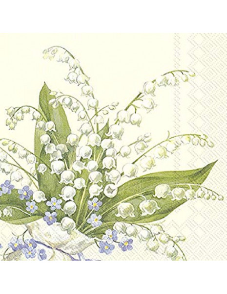 TOVAGLIOLI LILY OF THE VALLEY 33X33