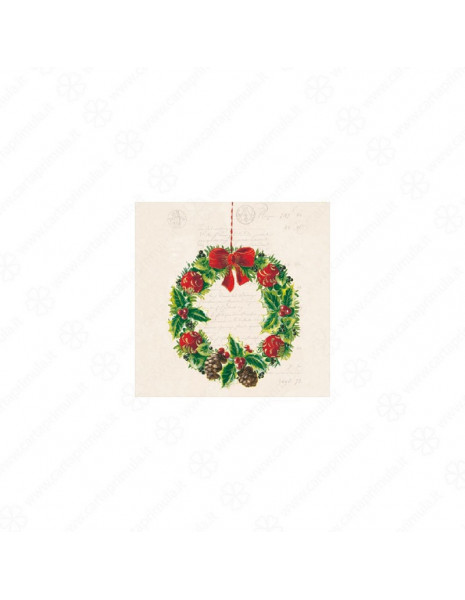 TOVAGLIOLI - CHRISTMAS WREATH - 33x33...