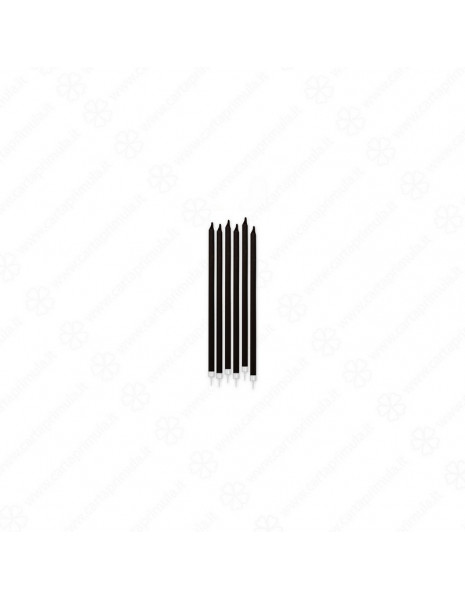 CANDELE MATITE CON SUPPORTO - 15 cm -...