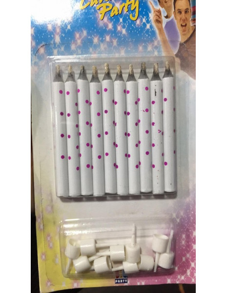 CANDELINE - MAGICHE - 10pz - ROSA