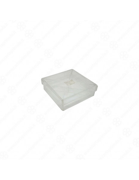 SCATOLA RETTANGOLARE - 14x14 cm -...