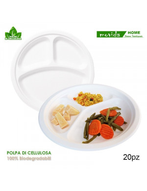 PIATTO 3 SCOMPARTI...