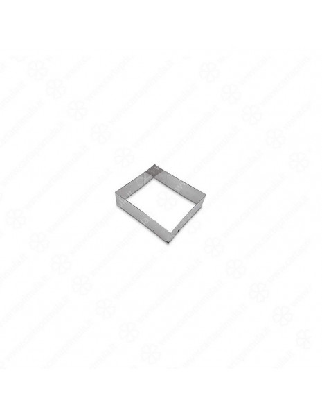 ANELLO QUADRATO - 20x20x4,5h cm