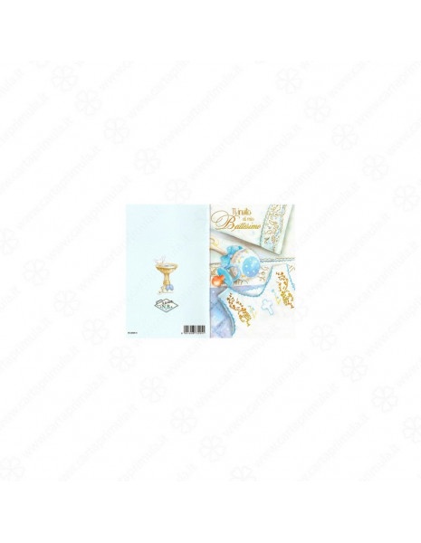 INVITI - BATTESIMO - 6pz - AZZURRO