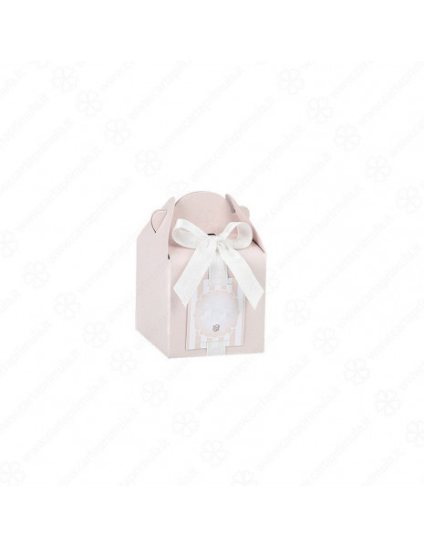 SCATOLINA - SCRIGNO - 5x5x5 cm - ROSA