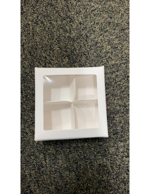 SCATOLA BIANCA 10X10X4 cm...