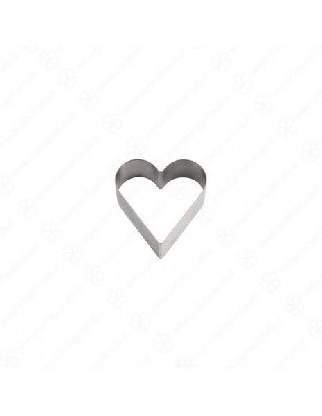 SAGOMA CUORE - diametro 18x4,5h -...