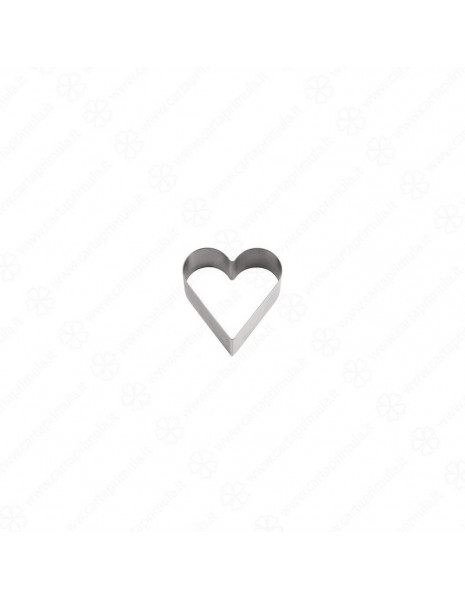 SAGOMA CUORE - diametro 10x4,5h -...