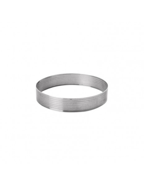 CERCHIO INOX MICROFORATO 10 X H 3,5...