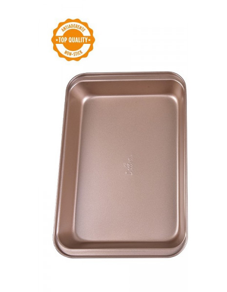 TEGLIA DECORA ANTIADERENTE 37X24,5X H 5 