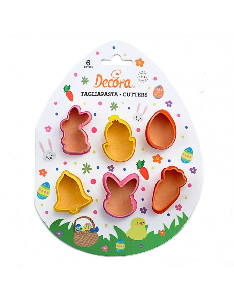 SET 6 MINI TAGLIAPASTA PASQUA IN...