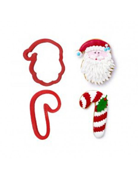 KIT 2 TAGLIAPASTA BABBO NATALE E...
