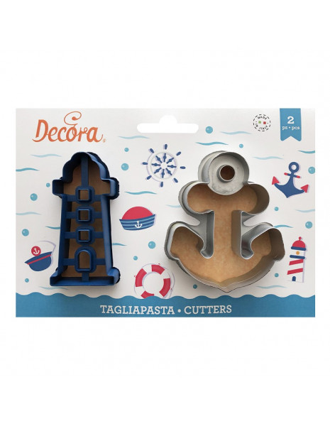 SET 2 TAGLIAPASTA MARE FARO E ANCORA...