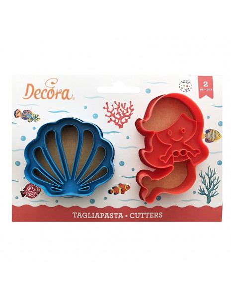 SET 2 TAGLIAPASTA MARE SIRENA E...