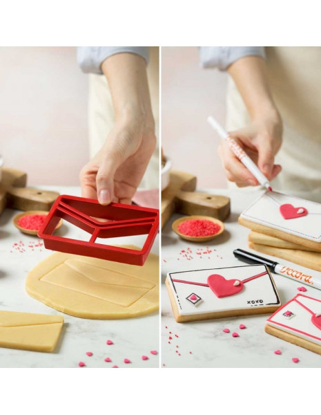 TAGLIPASTA DOLCI MESSAGGI IN PLASTICA