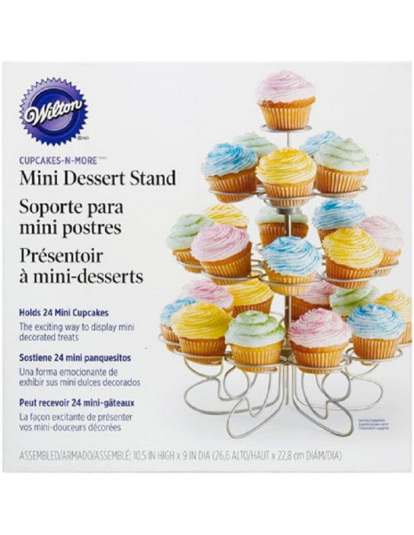 SUPPORTO ALLUMINIO 24 MINI MUFFIN...