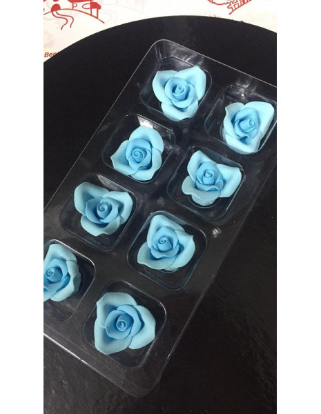 ROSA MEDIA CELESTE- 1pz