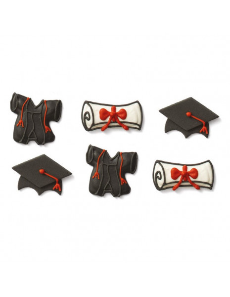 DECORAZIONE IN ZUCCHERO LAUREA