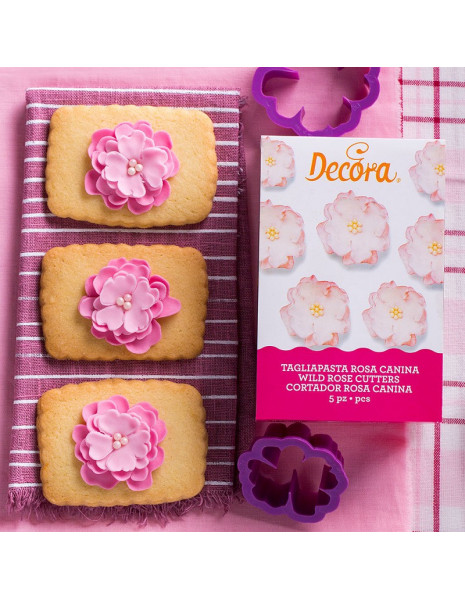 TAGLIAPASTA - SET 5 ROSA CANINA - VIOLA