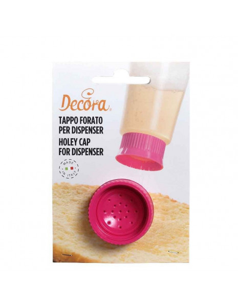 TAPPO DECORA BUCARELLATO PER DISPENSER 