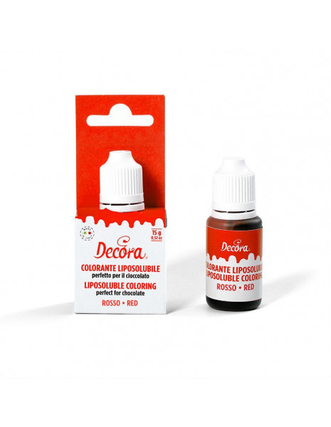 COLORANTE LIPOSOLUBILE ROSSO gr.15