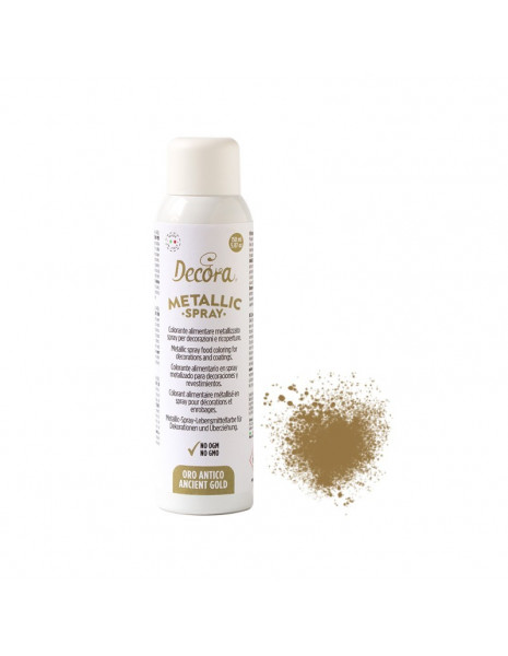 SPRAY METALLIZZATO ORO 150ML  E171